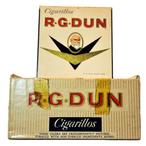 Vintage RG Dun Cigar Box 50 Cigarillos Class C Display Collectible No Product - Picture 4 of 7